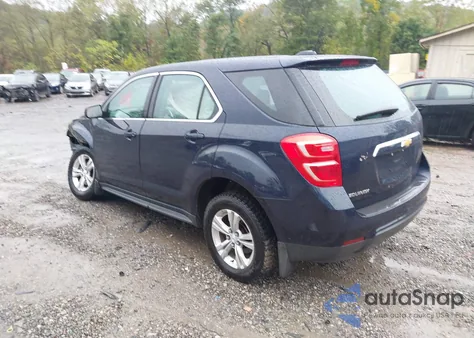 2017 Chevrolet Equinox Ls from USA, damaged, VIN 2GNALBEK2H1559591
